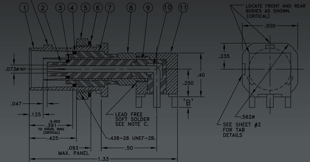 Rf Connector Custom Custom + Standard RF Connector and Adapter Design | Standard + Custom ...